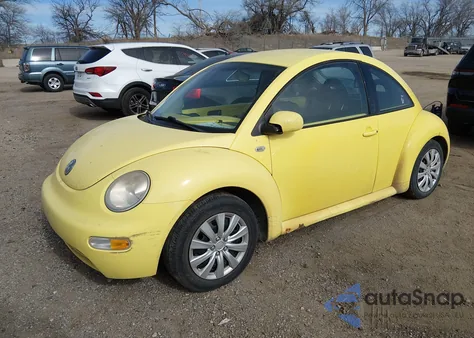 2001 Volkswagen New Beetle Gl z USA, uszkodzony, nr VIN 3VWBS21C91M419726